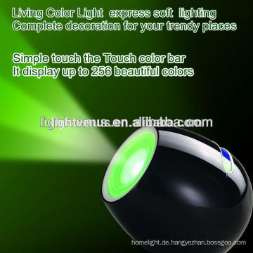 Akkubetriebenes Touch Control RGB LED-Stimmungslicht